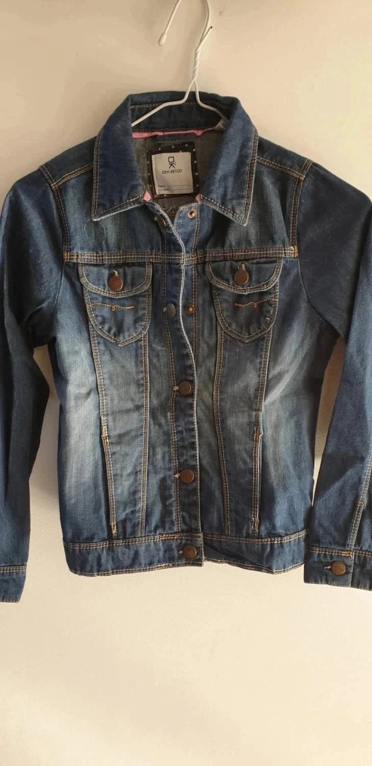 Veste en jean okaidi 10ans